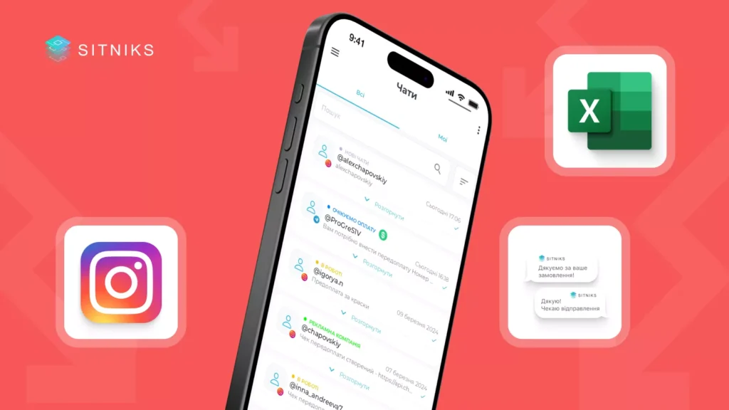 Ключові можливості CRM-системи SITNIKS CRM, які допомагають товарному бізнесу стати краще: