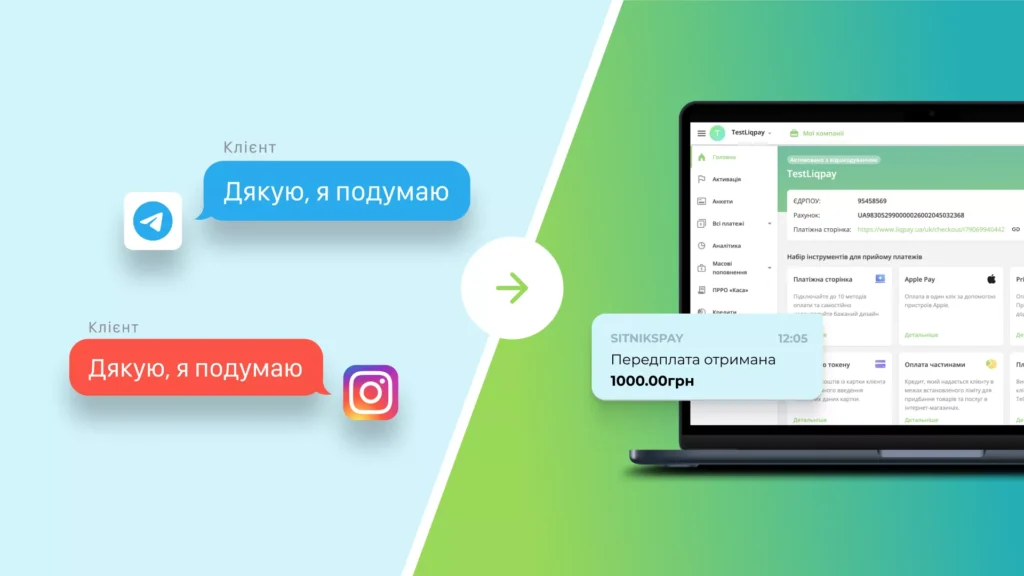 Як за секунду перетворити “я подумаю” у “оплачено”: автоматизація оплат завдяки інтеграції з LiqPay